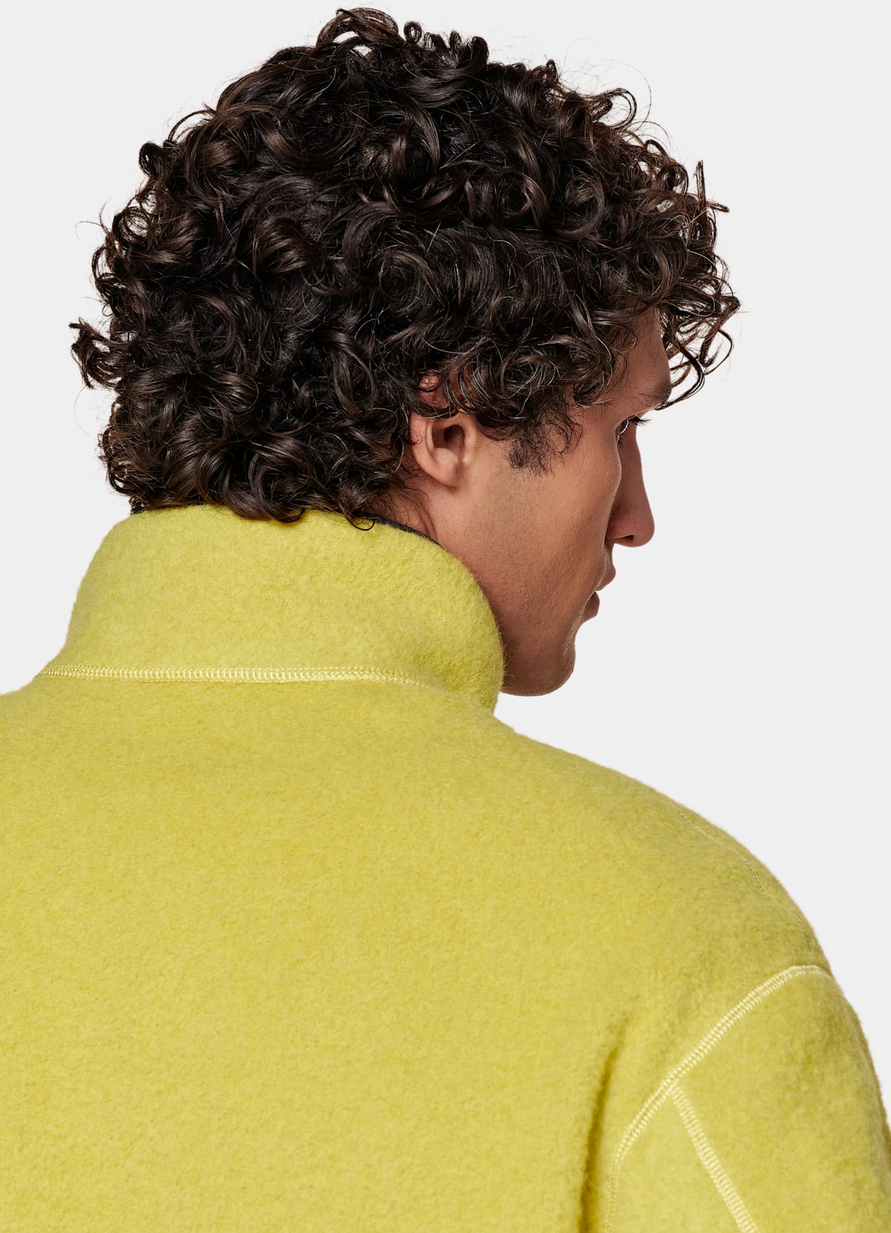 Veste de randonnée jaune