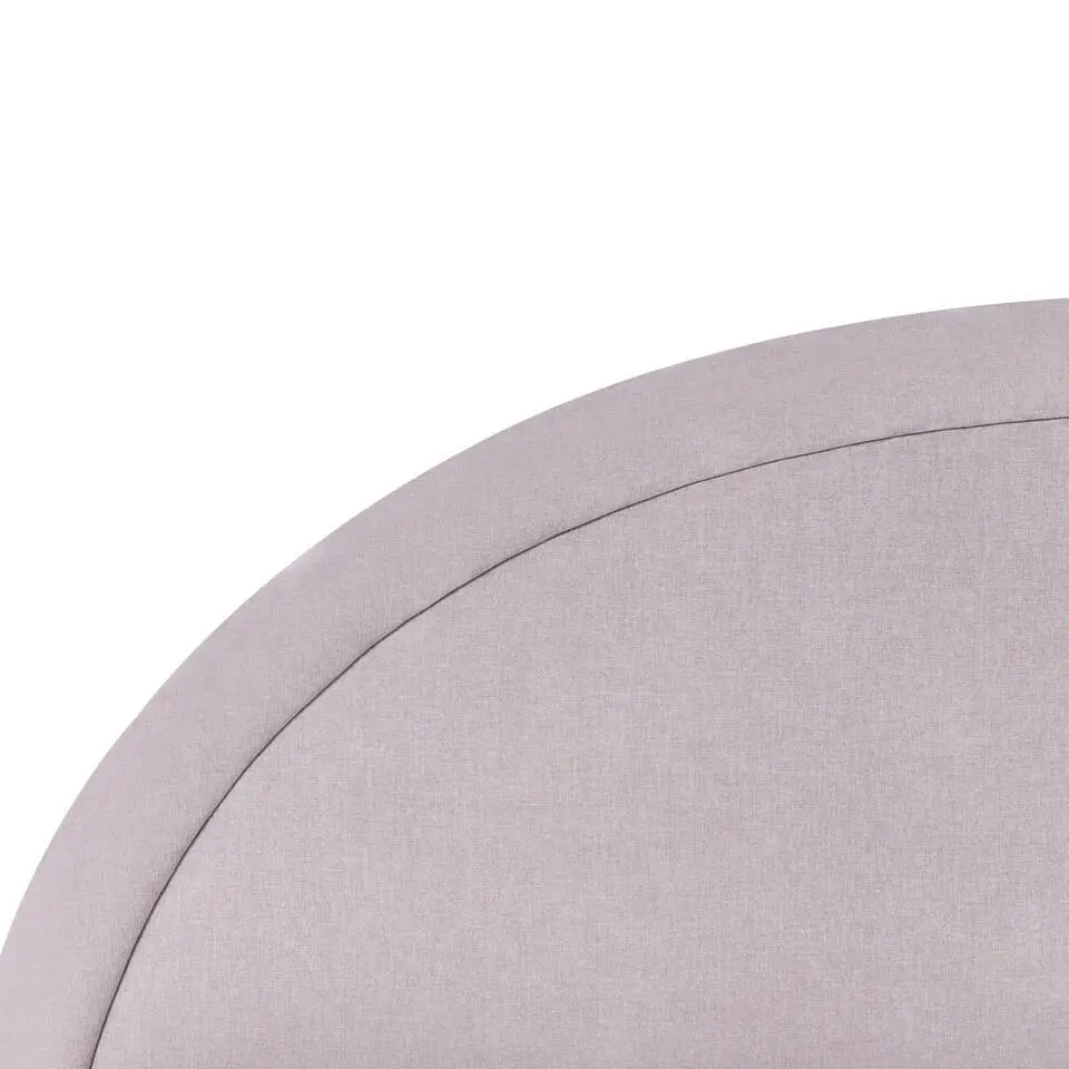 MOUZON - Bed met opbergruimte - Beige - 140 x 200 cm - Stof