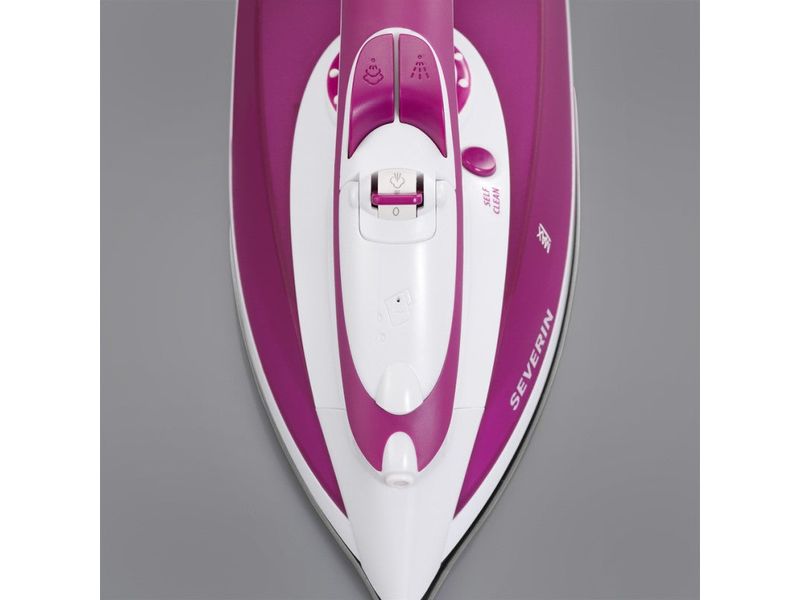 Severin Dampfbügeleisen BA 3243 Violett/Weiss Dampf- und Trockenbügeleisen