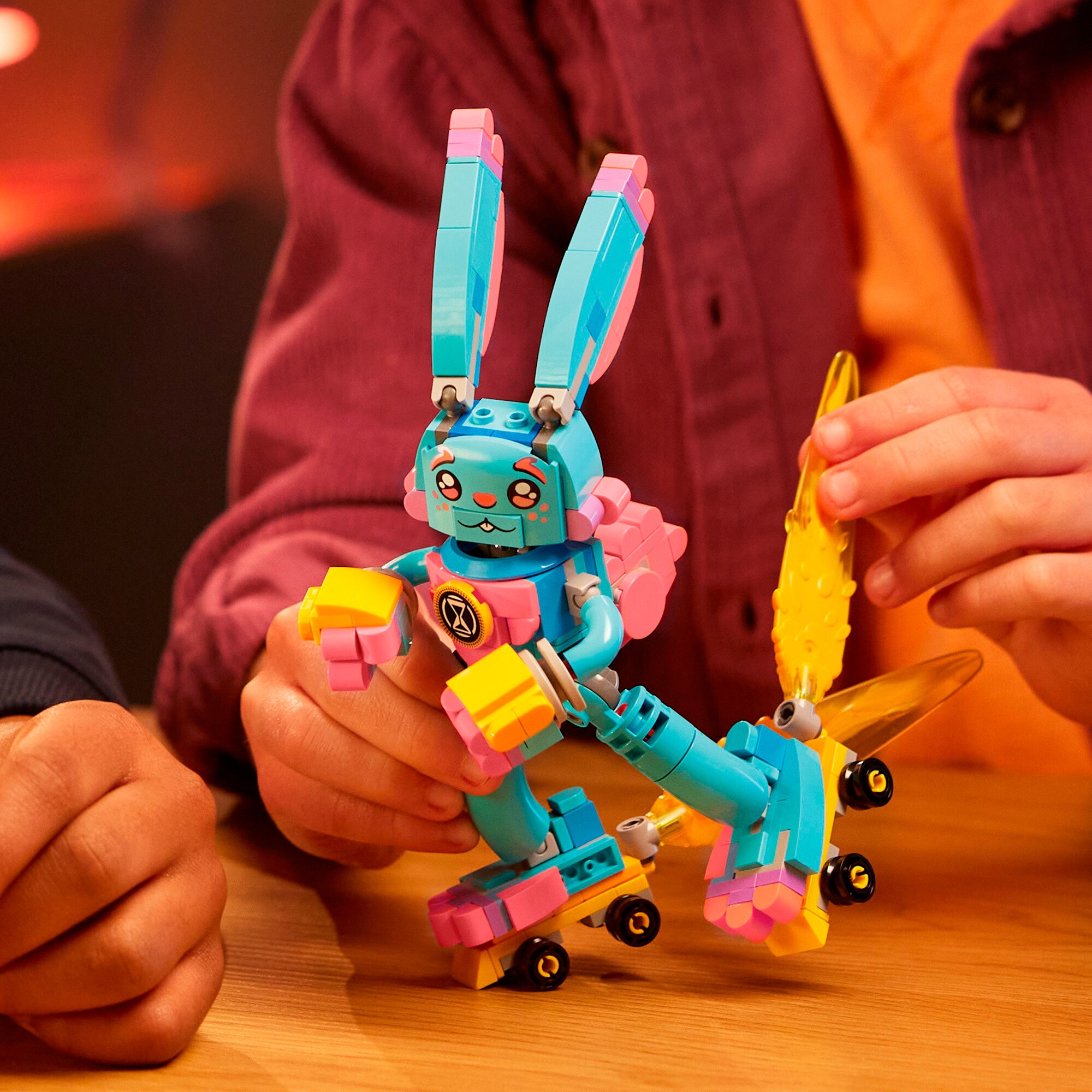 LEGO Konstruktionsspielzeug DREAMZzz Izzie und ihr Hase Bunchu