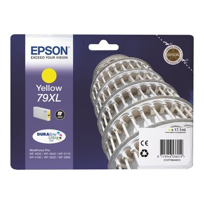 Epson 79XL Tour de Pise - jaune - cartouche d'encre originale