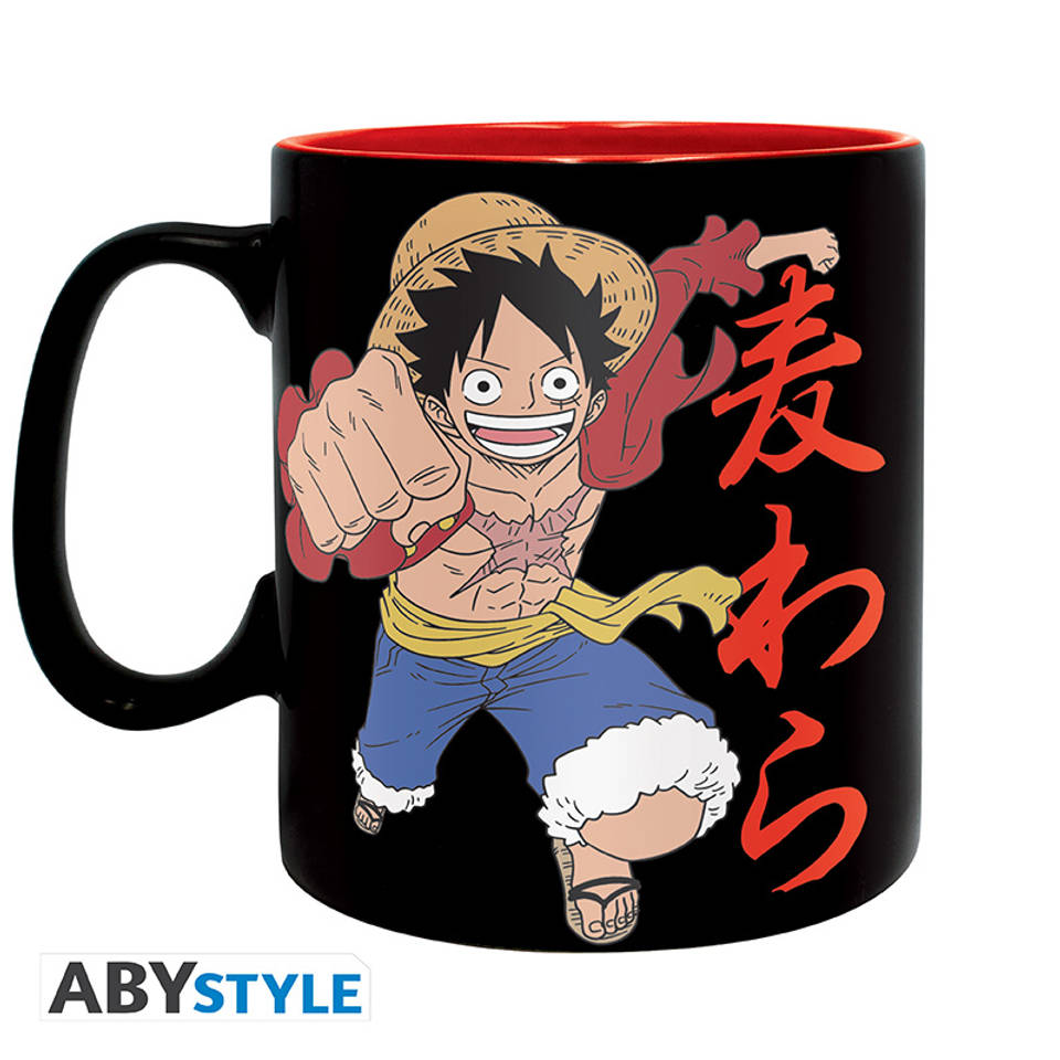 One Piece Luffy & Skull mok - 460 ml