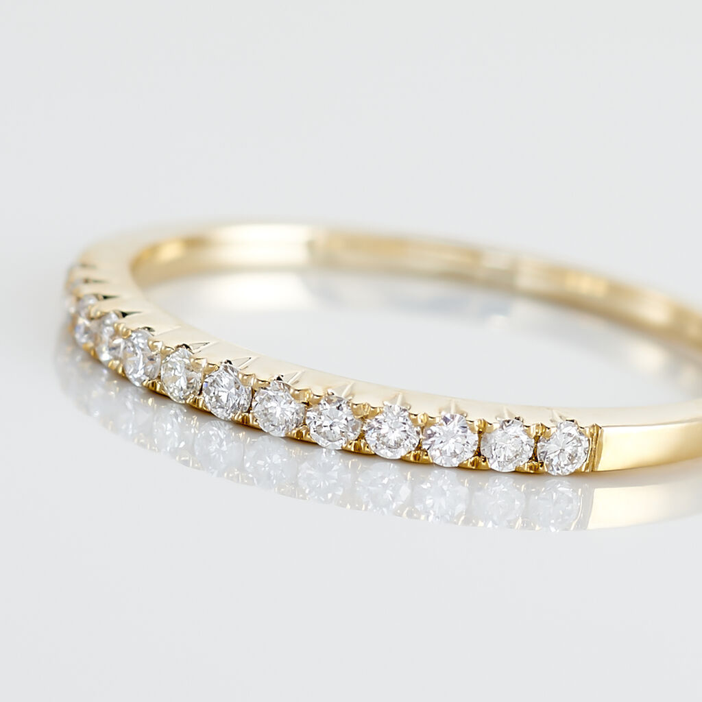 Alliance Pristina Or Jaune Diamant