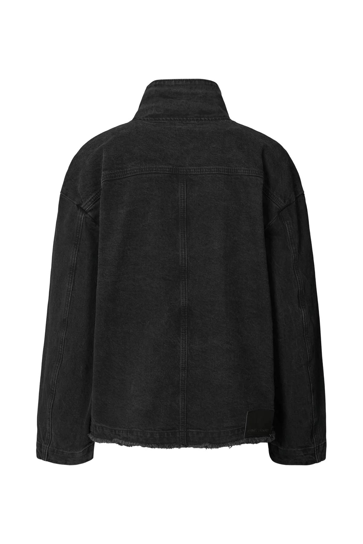 Rabens Saloner  Loretta Denimjakke - Washed black denim