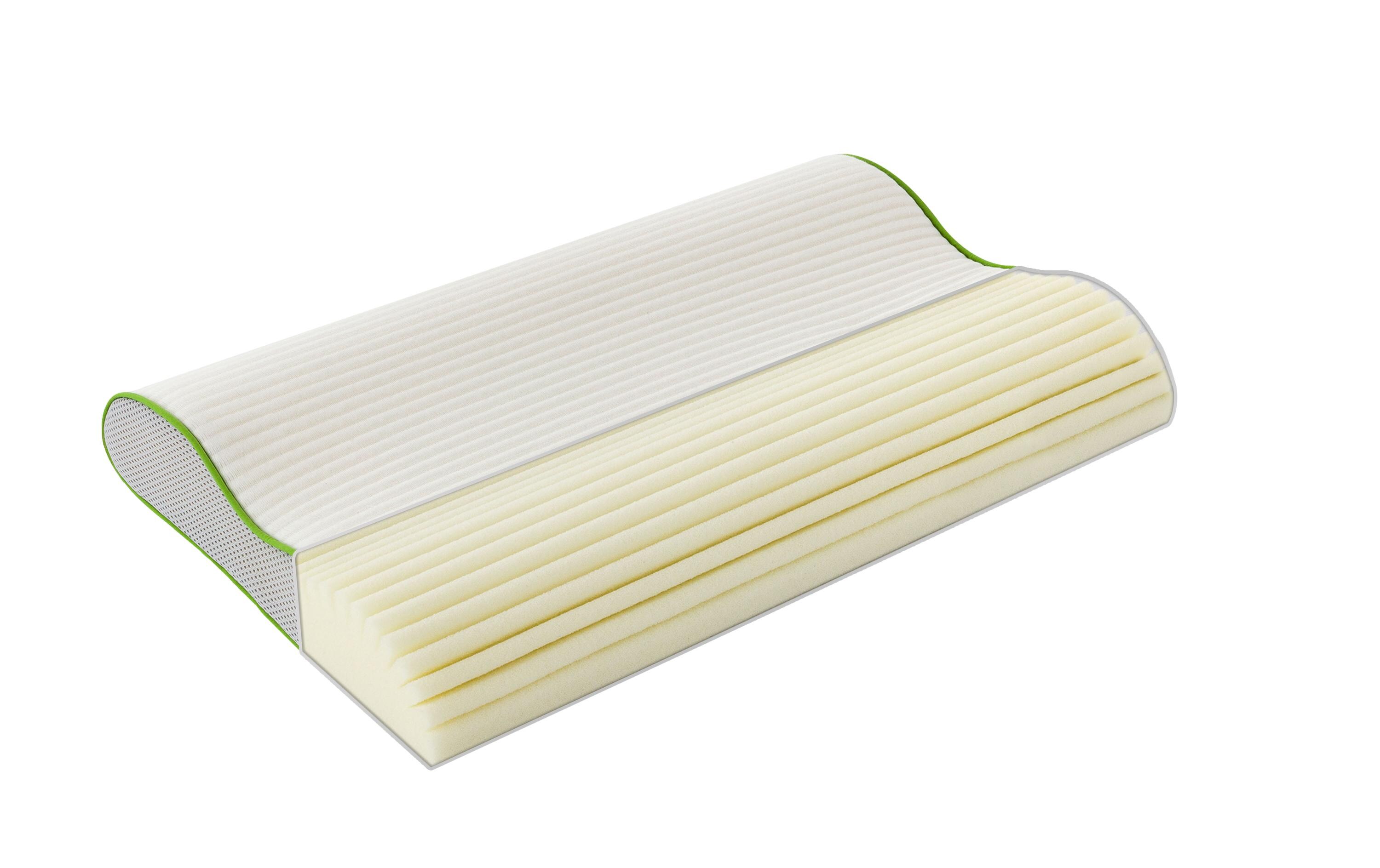 Kinderkissen Premium 34 x 57 x 9 cmKissen aus Spezialschaum für gleichmässige Druckverteilung, geeignet ab 3 Jahre