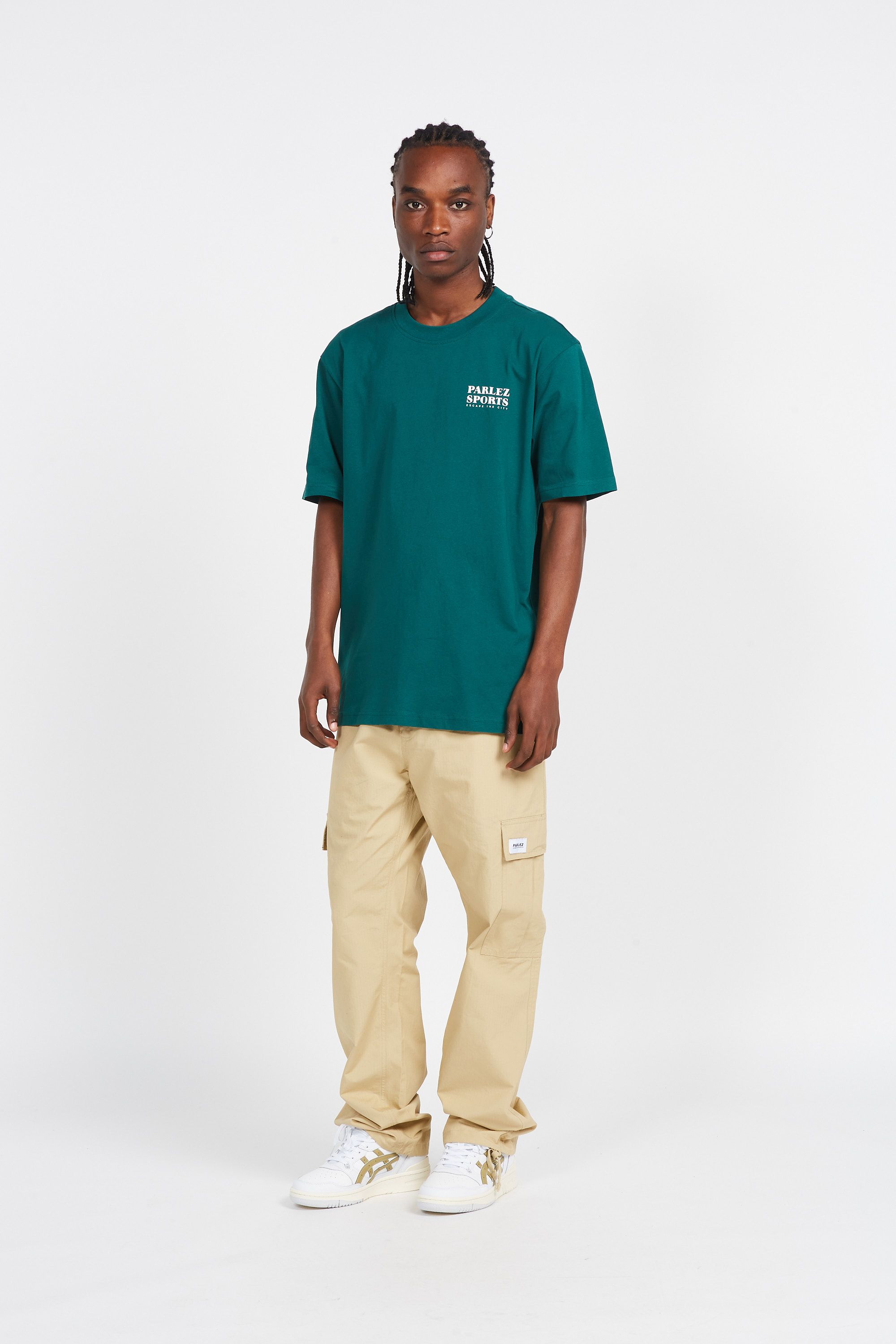 PARLEZ Cargo Gilbert Ripstop Cargo Pants Sand Beige