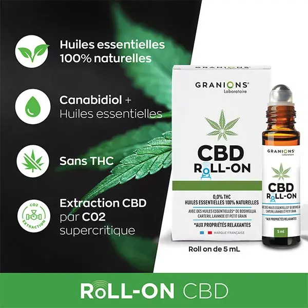 Roll-On CBD Azul Granions 5ml