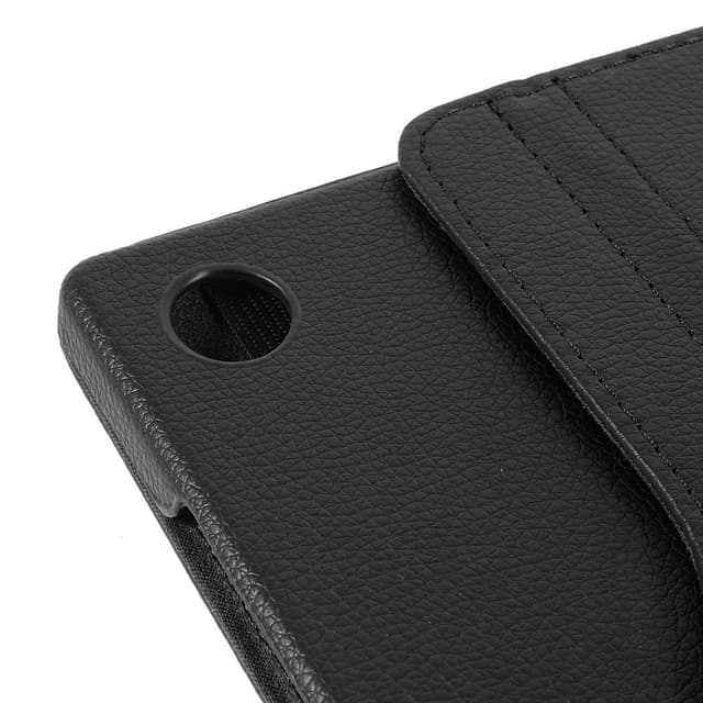 SKALO Samsung Tab A9+ 360 Litchi Flip Cover