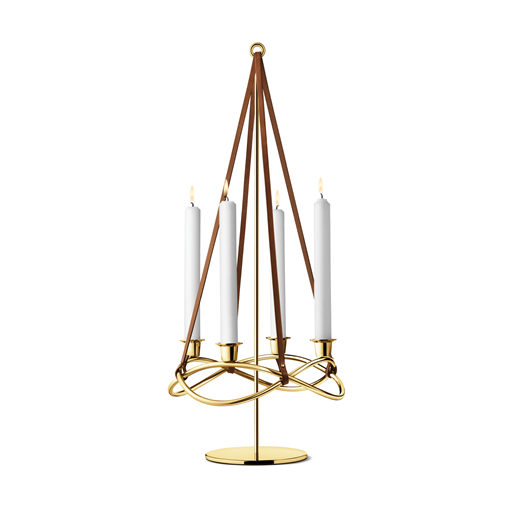 Georg Jensen Season Lysestage Forlænger, Guld