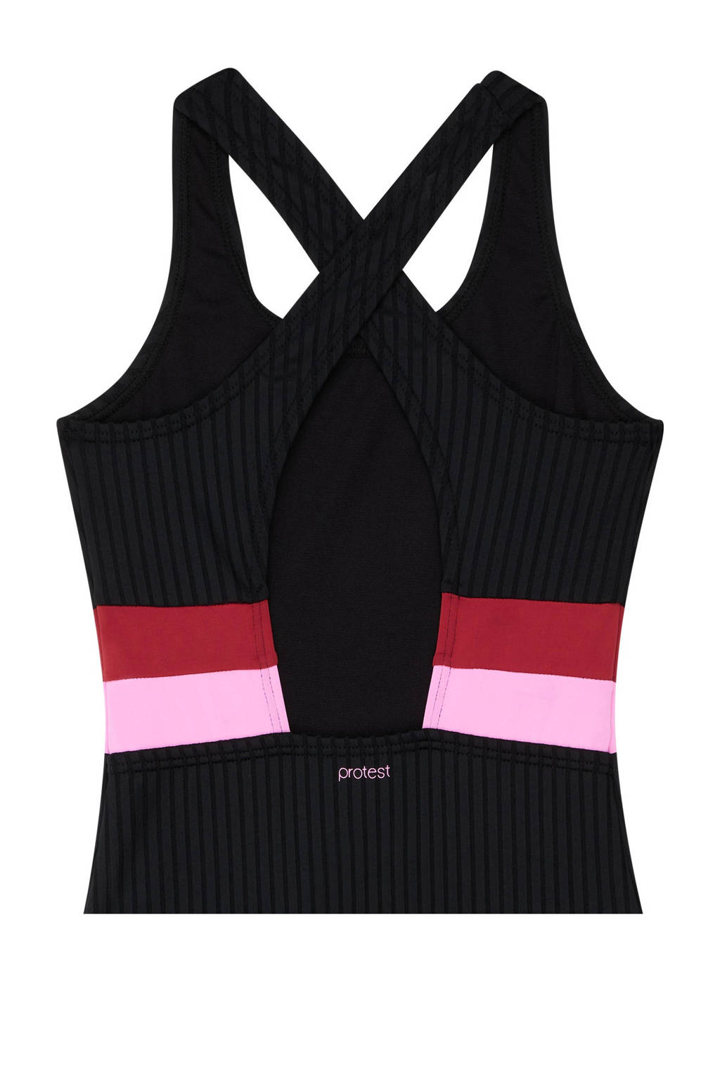 badpak badpak PRTSAFA JR zwart/roze