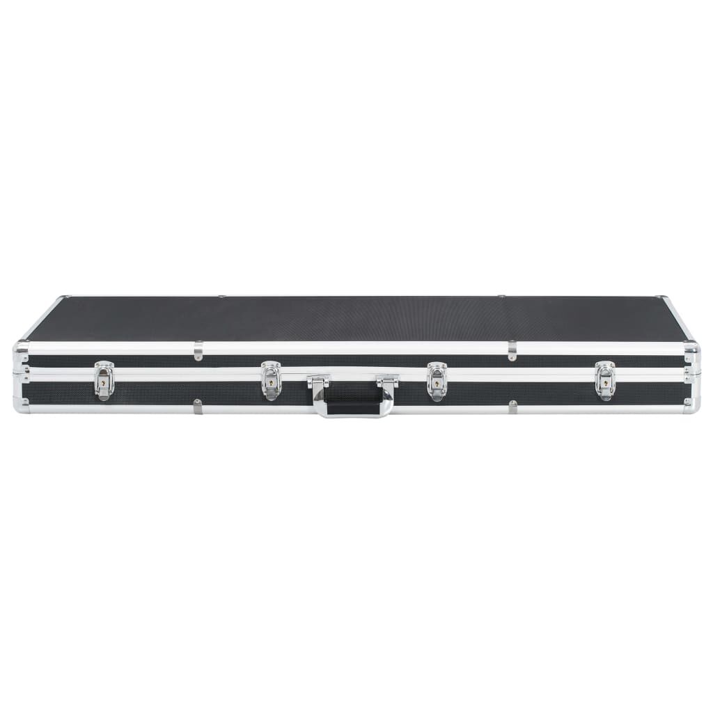 vidaXL Wapenkoffer Zwart 118 x 38 x 12 cm Aluminium