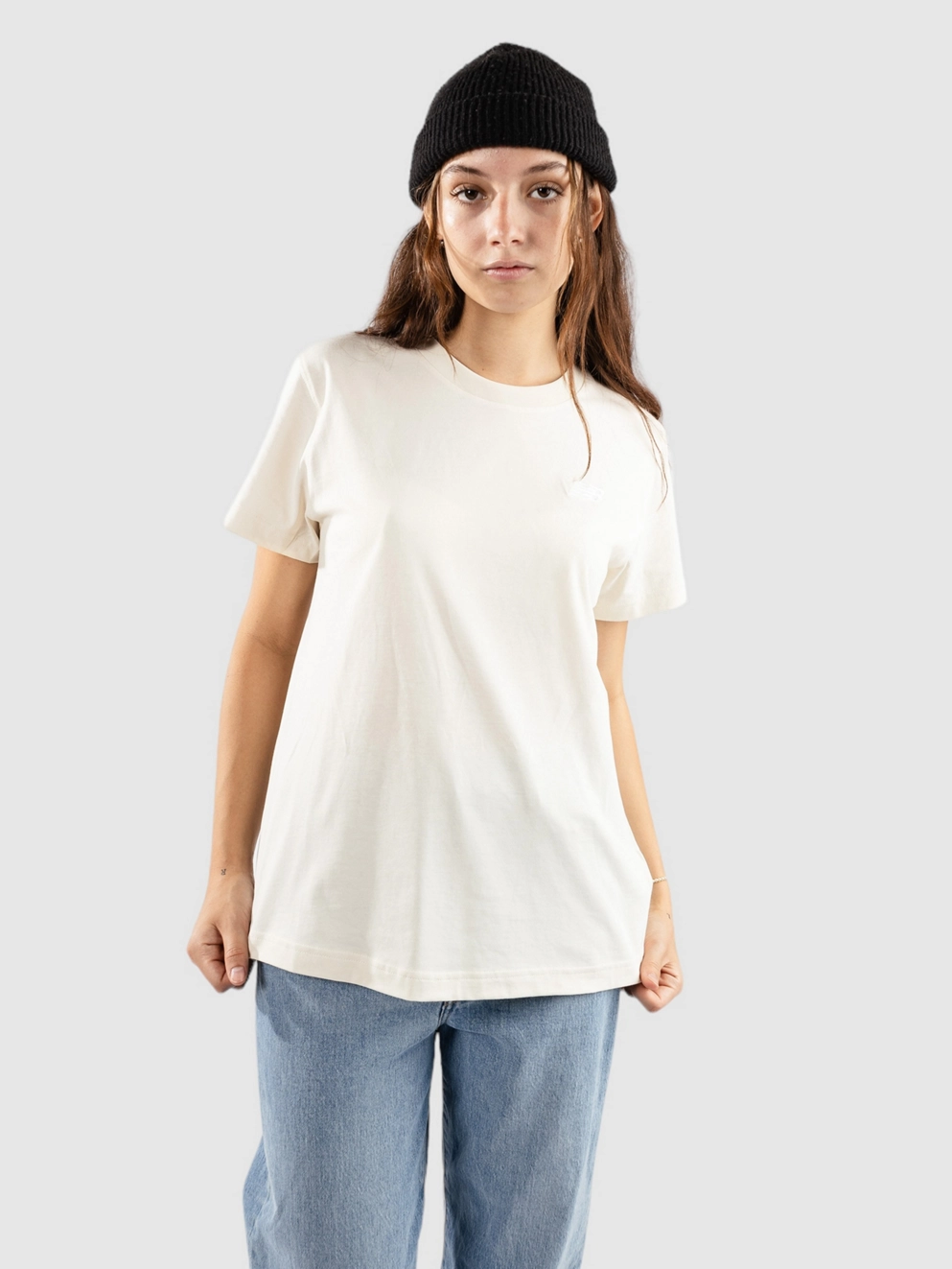 New Balance Jersey Small Logo T-Shirt linen