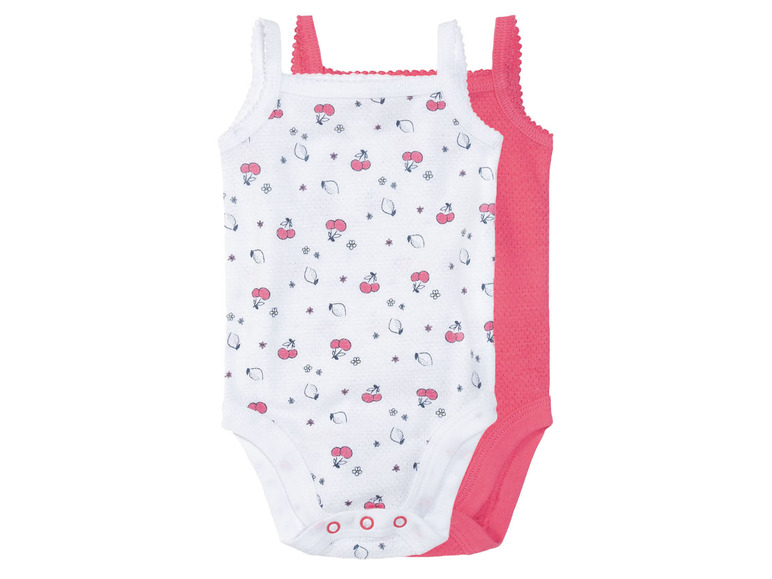 2 baby rompers