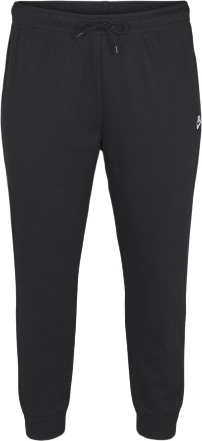 Nike Sportswear Essential Fleece Joggingbukser Plus Size Sort