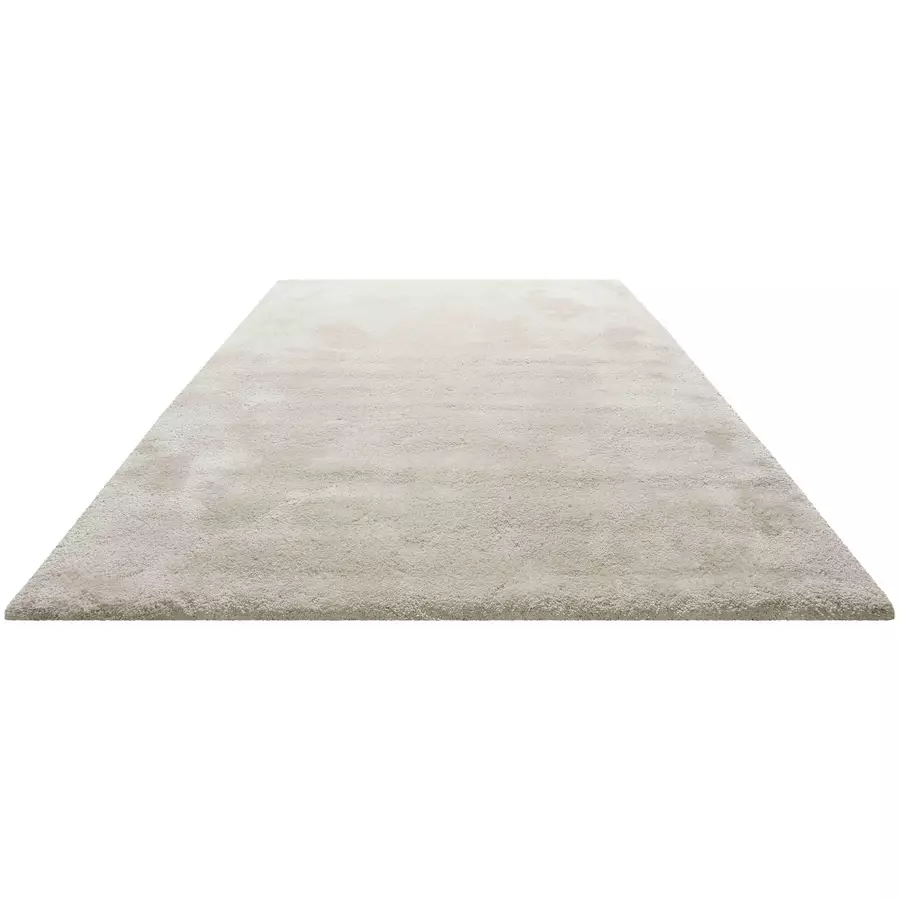 Homie Living Hochflorteppich Pisa hellgrau beige