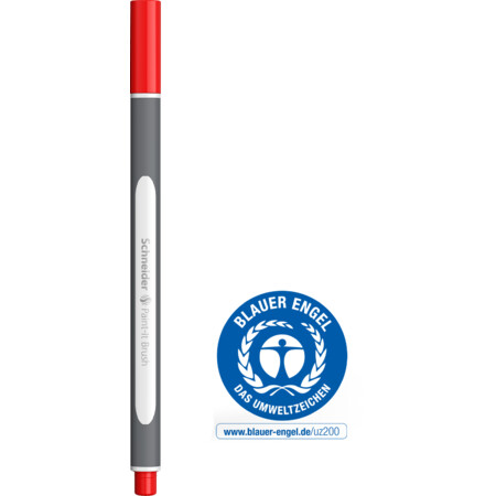 Schneider Paint-It 070 Brush pen - red - Brush