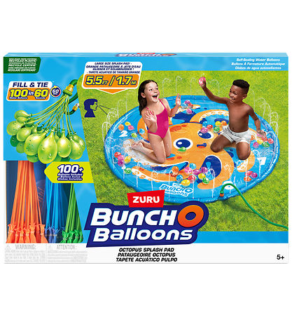 Bunch O Balloons Vandleget?j - Octosplash Pad m. 100+ Vandballon