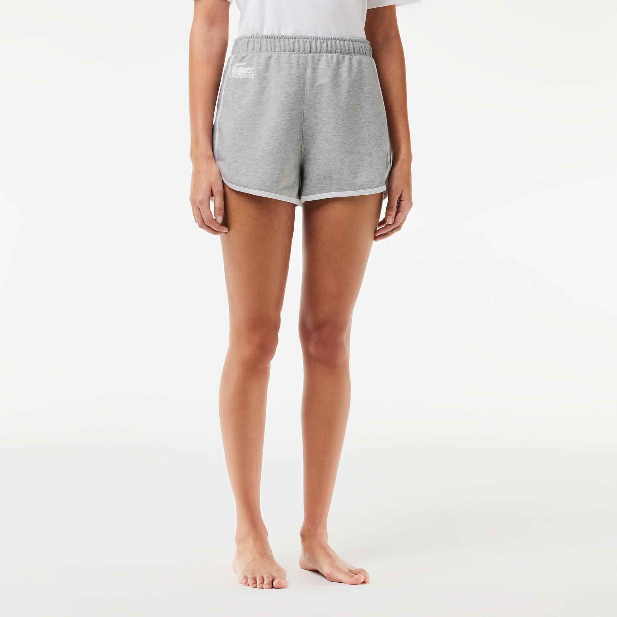Short d'intérieur avec taille élastiquée Vêtements d’intérieur & de nuit - Gris - Lacoste - Femme