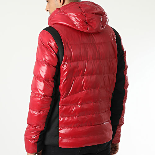 Doudoune Capuche 79704-2 Rouge