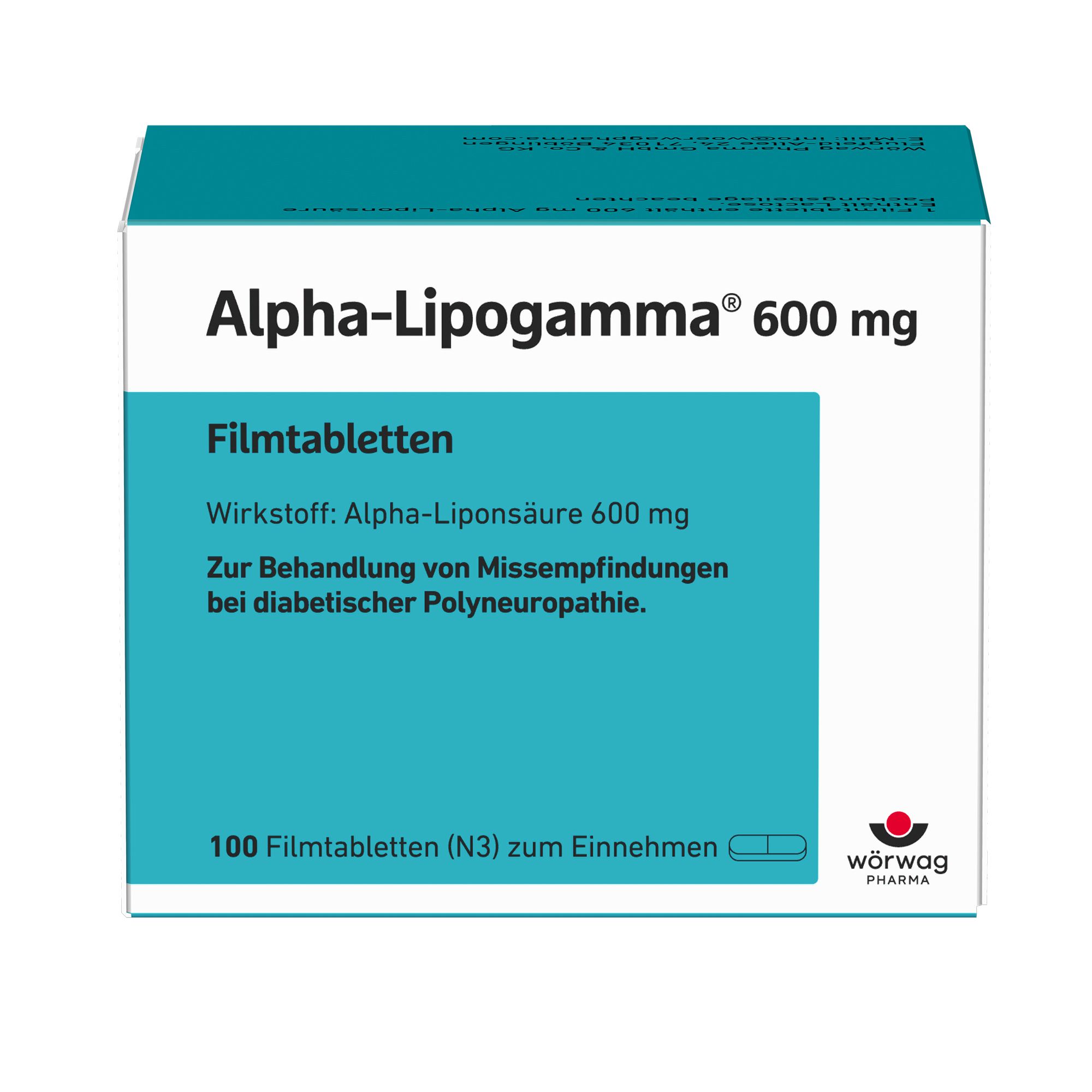 Alpha Lipogamma® 600 mg