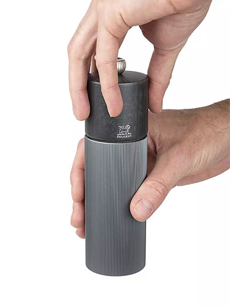 PEUGEOT Salzmühle 18cm LINE Alu / Carbon-Grau grau