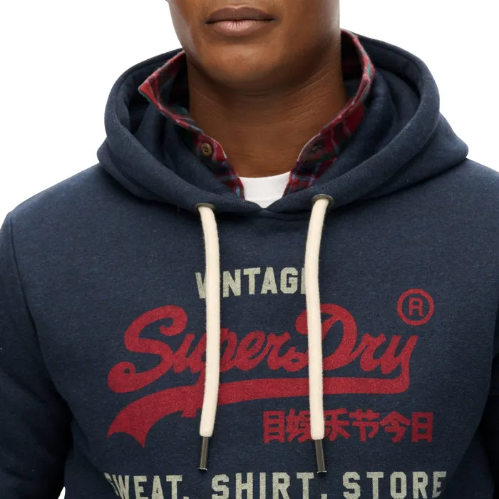 Superdry Vintage Logo Heritage Relaxed Hoodie Heren
