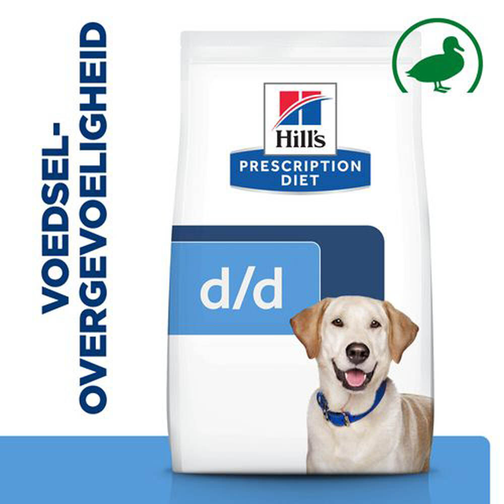 Hill's Prescription Diet Food Sensitivities - Hondenvoer - 4 Kilogram - rijst, eend