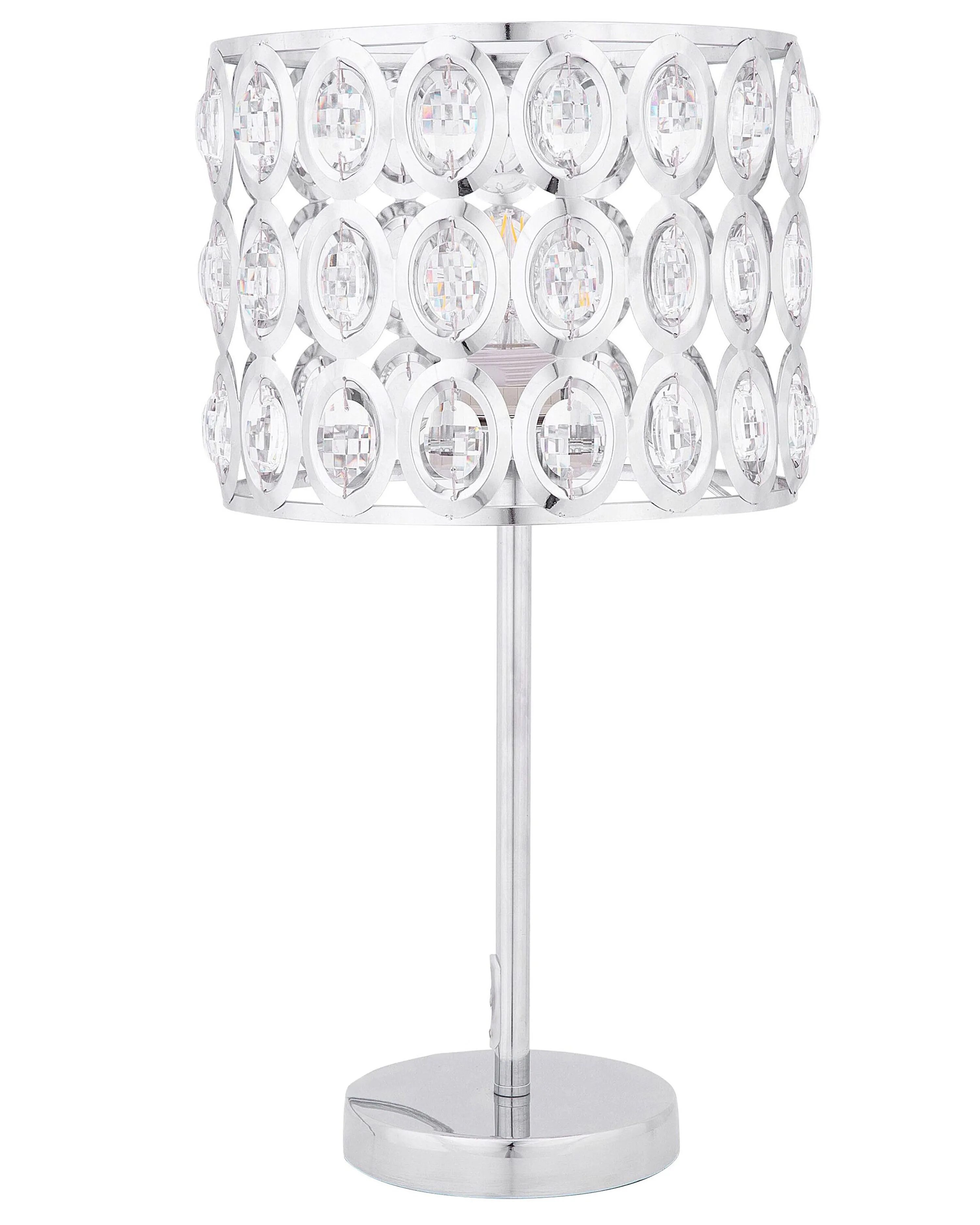 Tafellamp TENNA Kristal Zilver