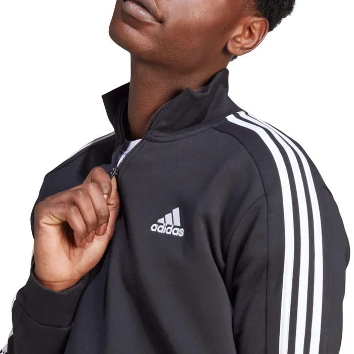 Adidas Essentials Fleece 3-Stripes Sweater Heren