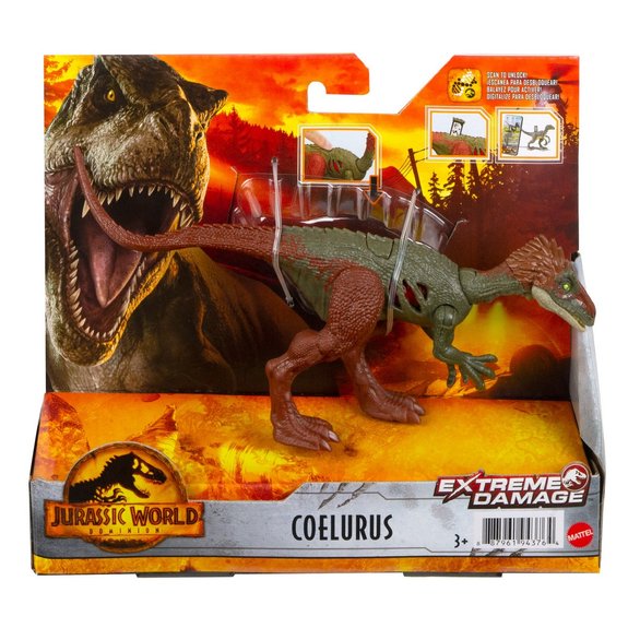 Figurine Dinosaure blessure extrême