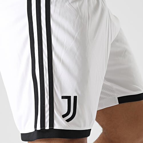 Short Jogging A Bandes Juventus H38904 Blanc