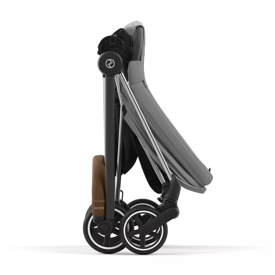 cybex PLATINUM Kombikinderwagen New Mios Chrome Brown Mirage Grey