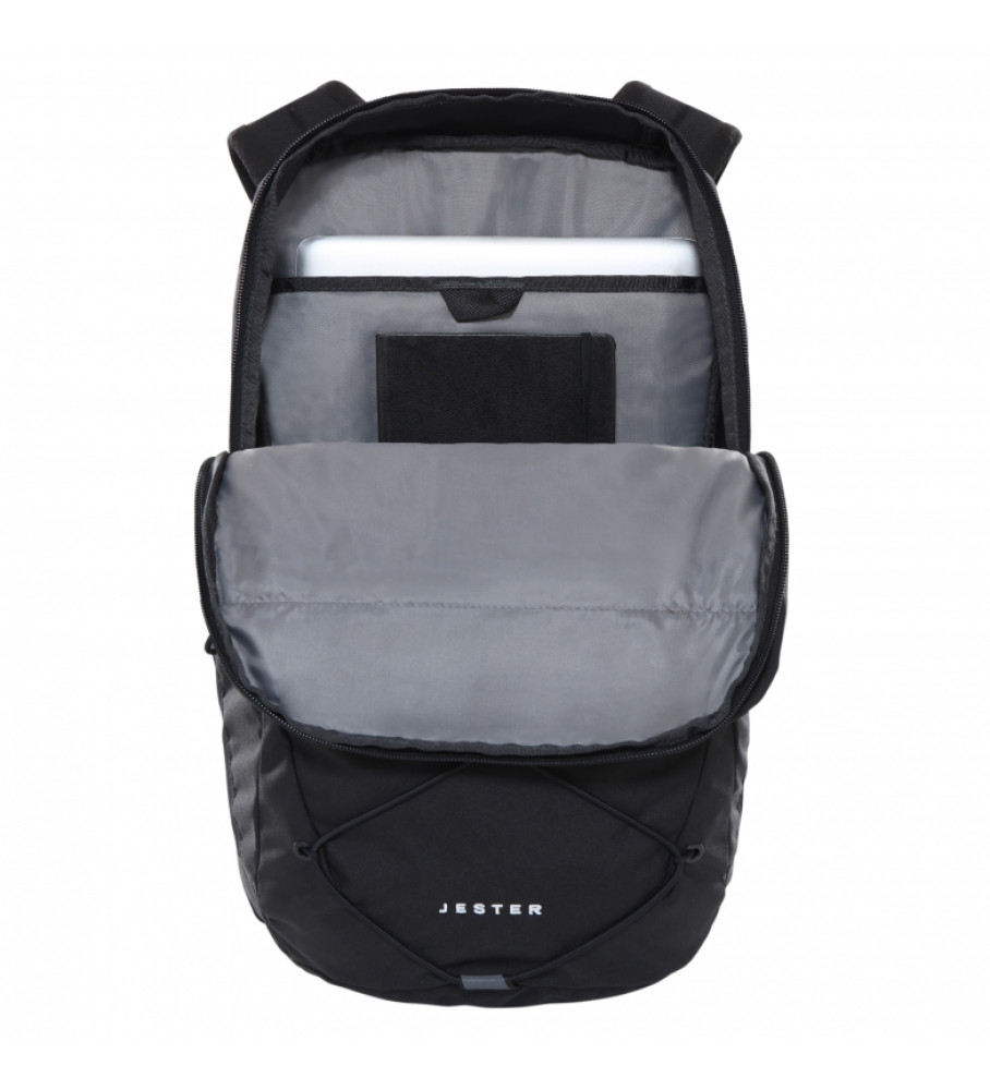 Mochila The North Face Jester preta - 27,9 x 21 x 46,1 cm