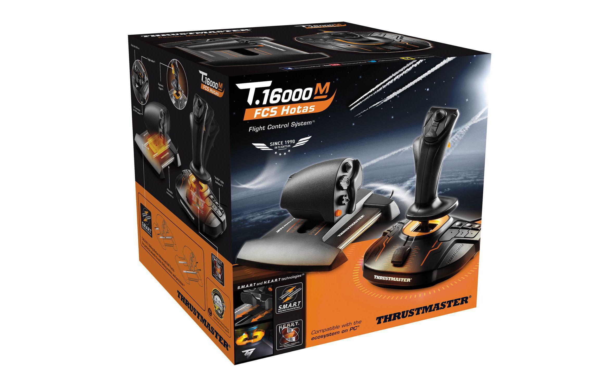Joystick T.16000M FCS Hotas + Dual Throttle<br>T.16000M FCS Hotas Flight Stick + Dual Throttle