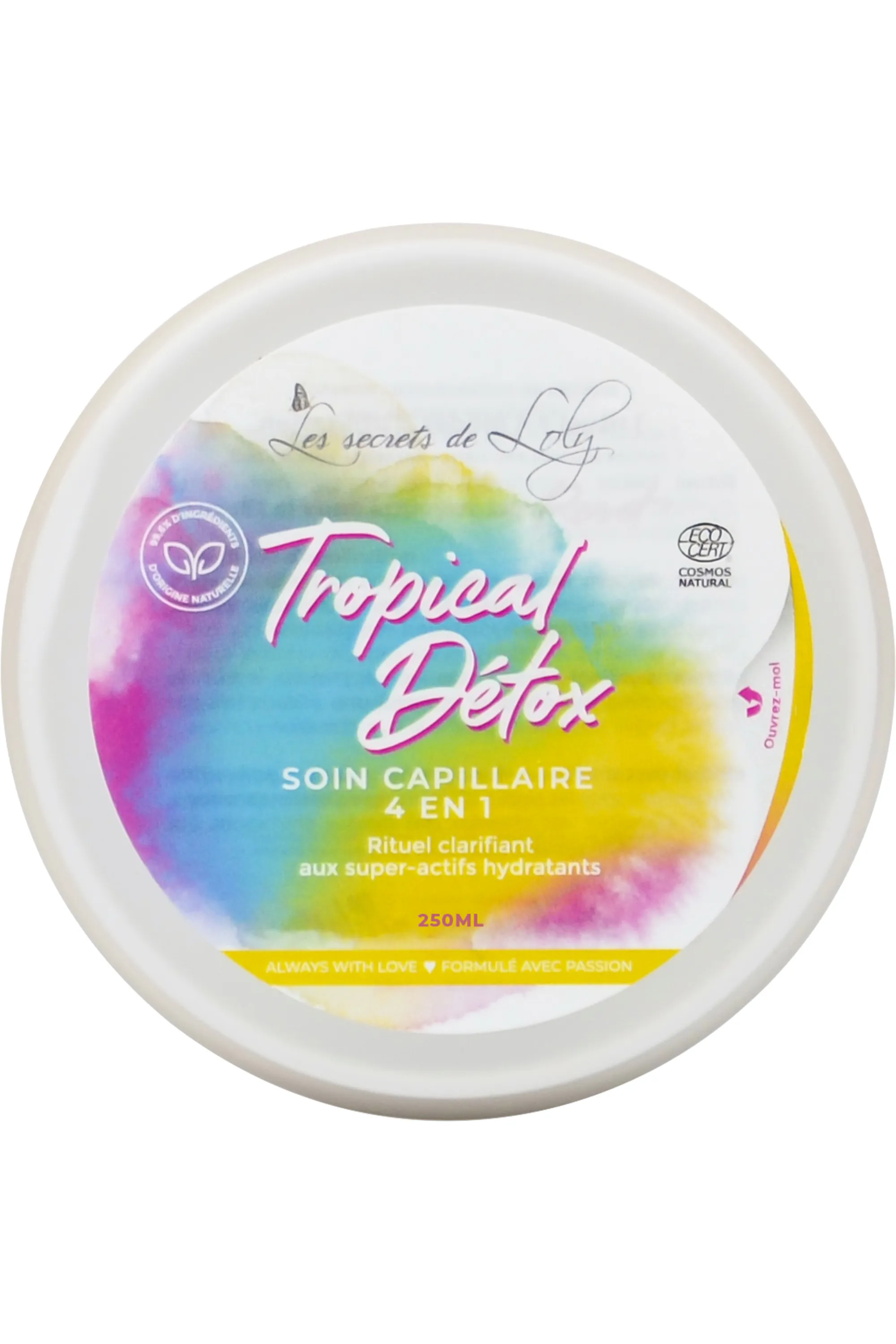 Les Secrets de Loly Soin capillaire détoxifiant 4-en-1 Tropical Detox-240 ml