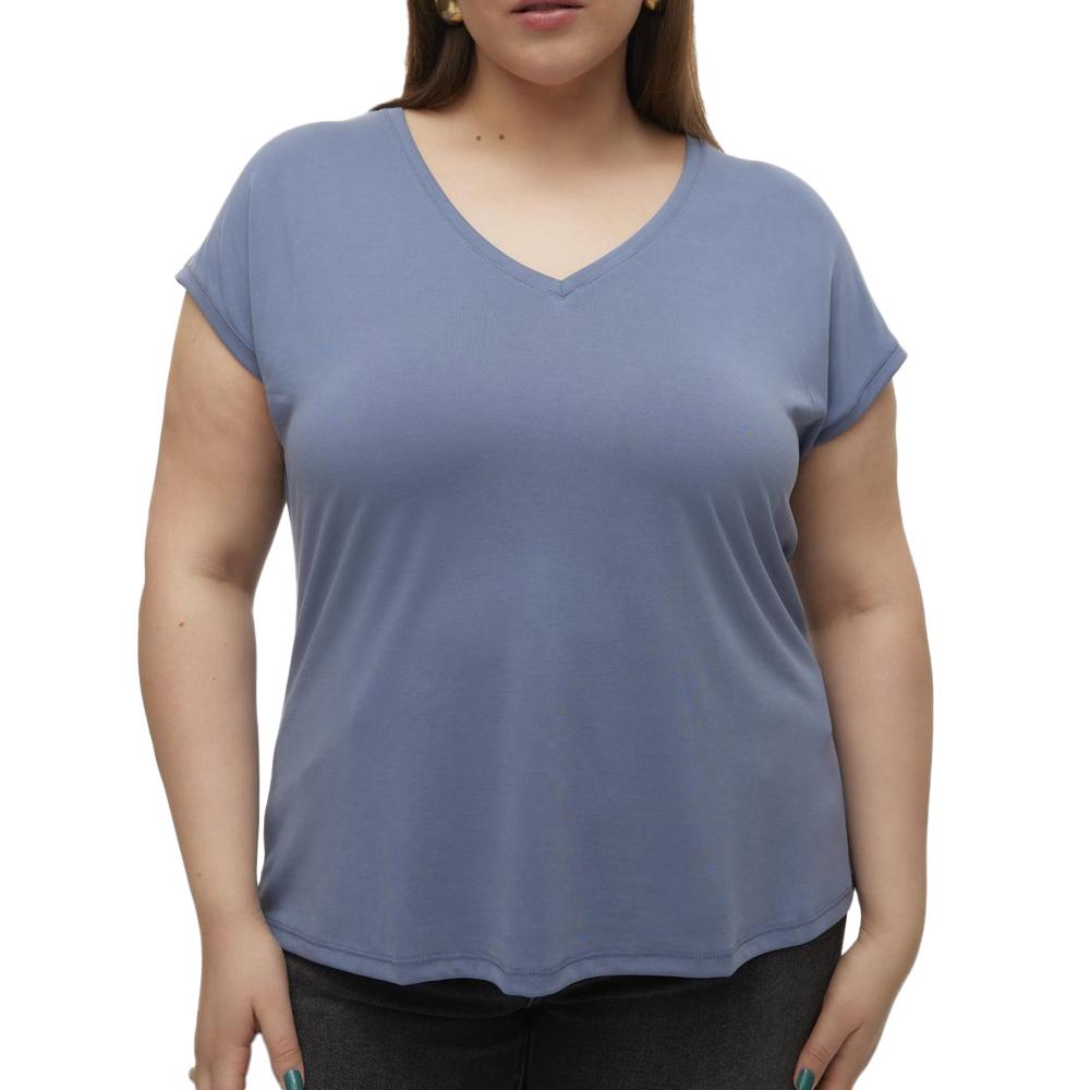 Vero Moda T-shirt Bleu Femme Vero Moda Filli