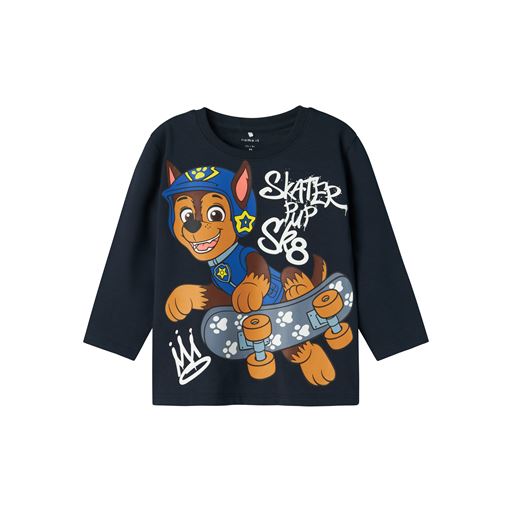 Name It Nord Pawpatrol Bluse, Dark Sapphire, 98 cm
