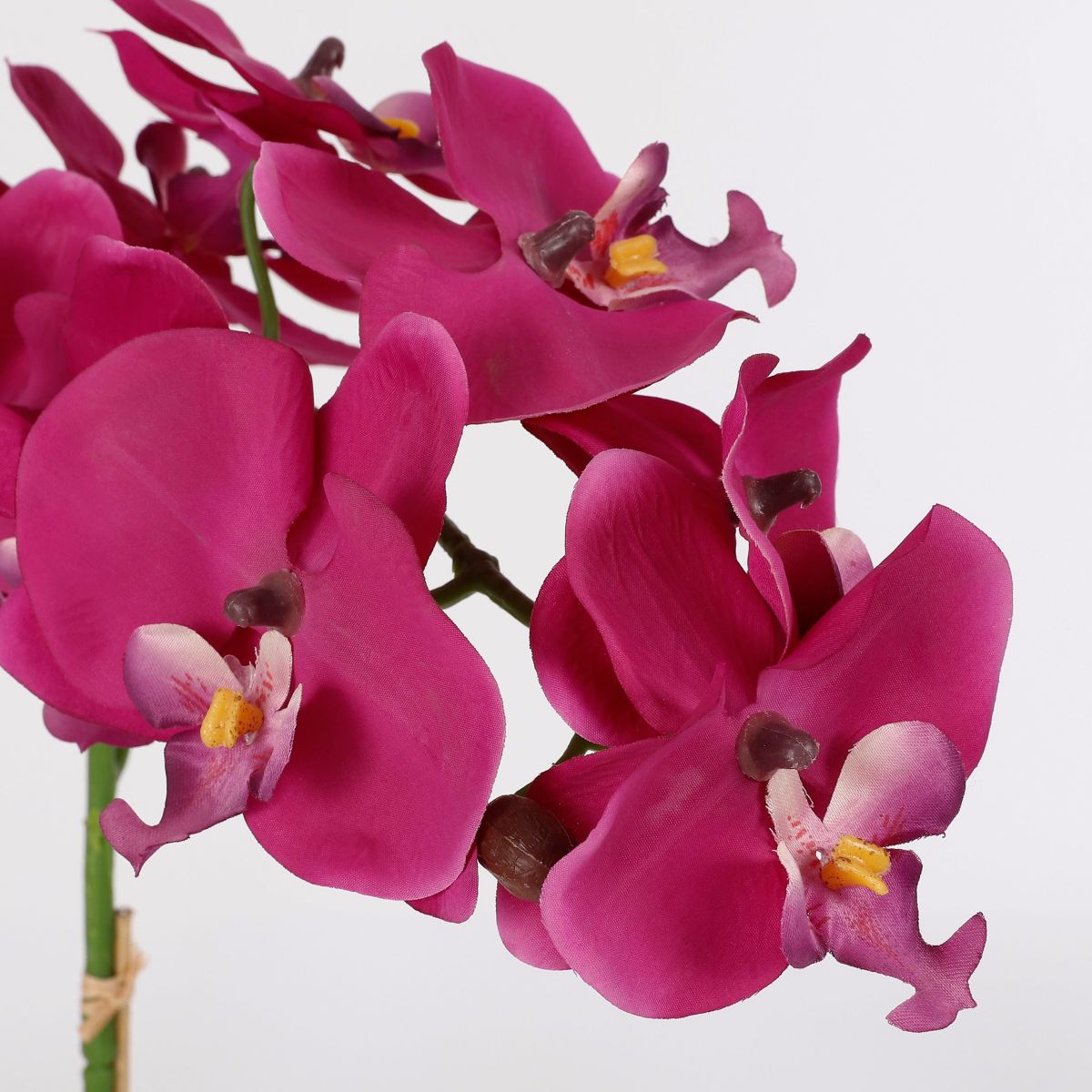 Mica decorations - orchidée artificielle violette en pot h60