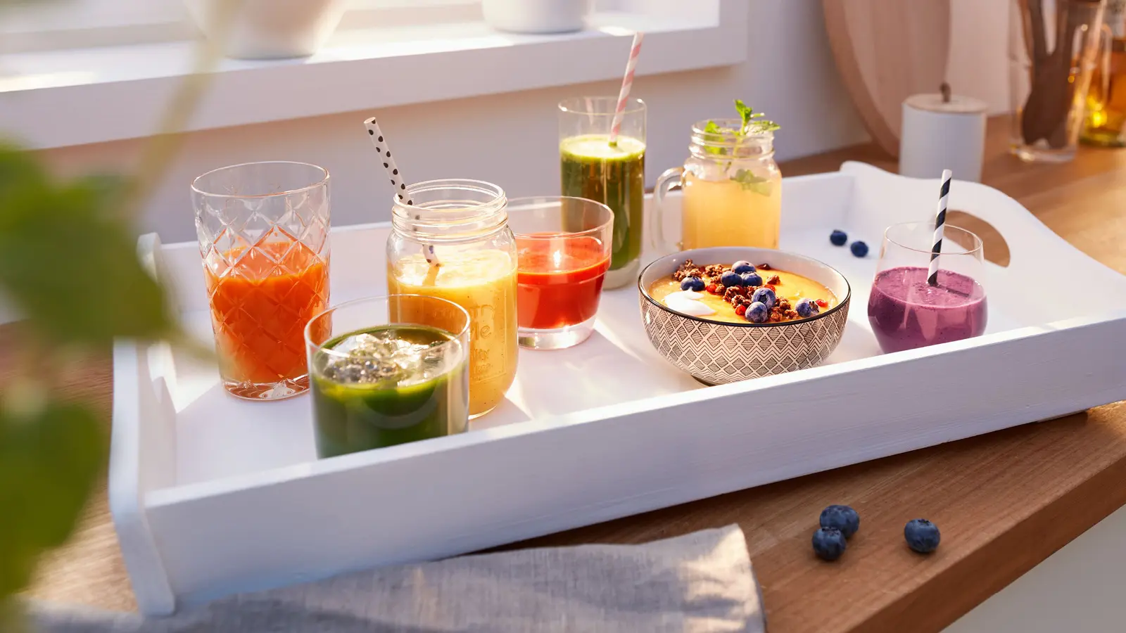 Serie 4 Blender VitaPower 1200 W Zwart