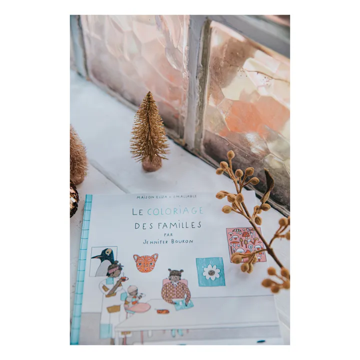 Maison Eliza Le coloriage des familles - Maison Eliza x Smallable