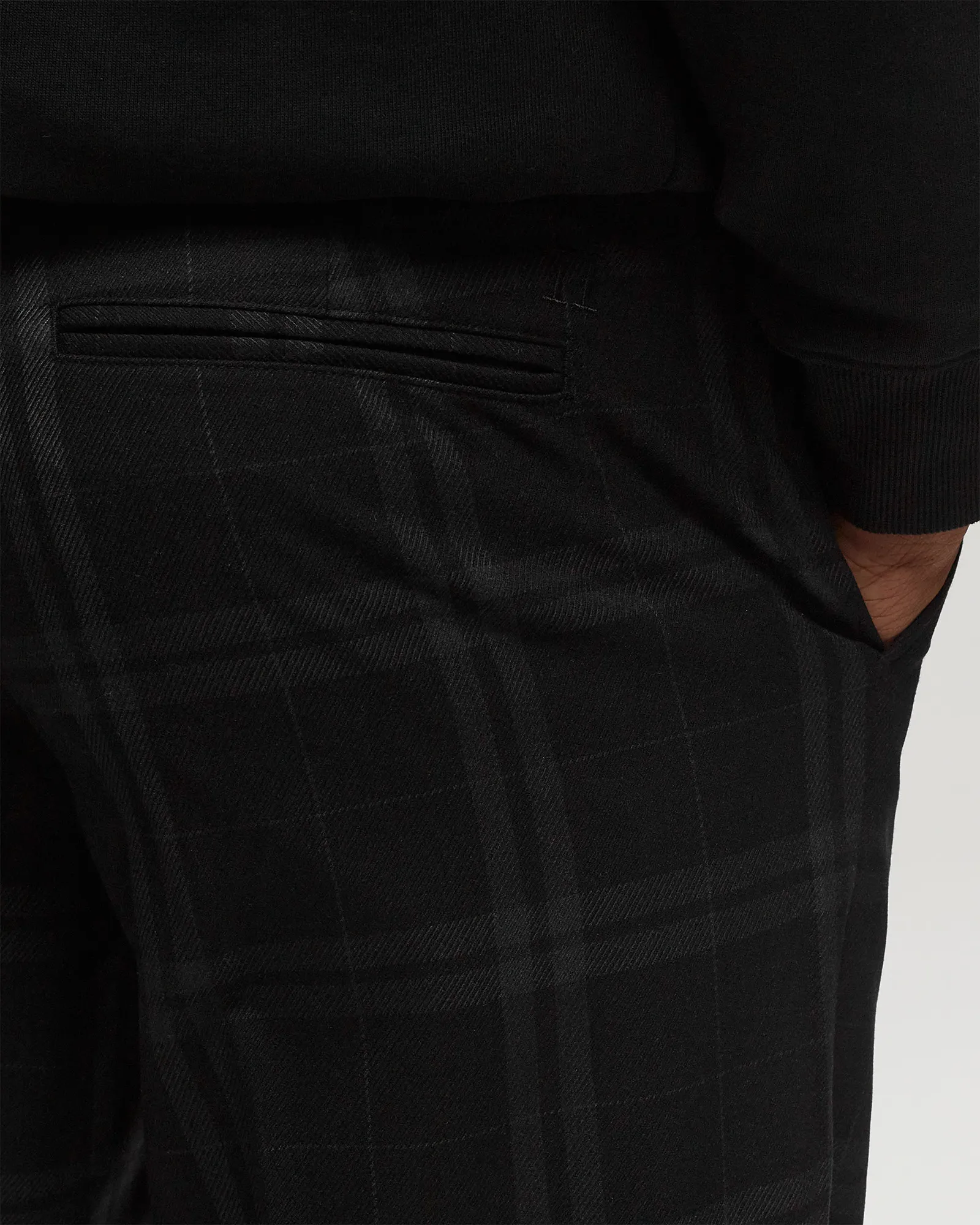 Les Deux Como Reg Check Wool Mélange Suit Pants