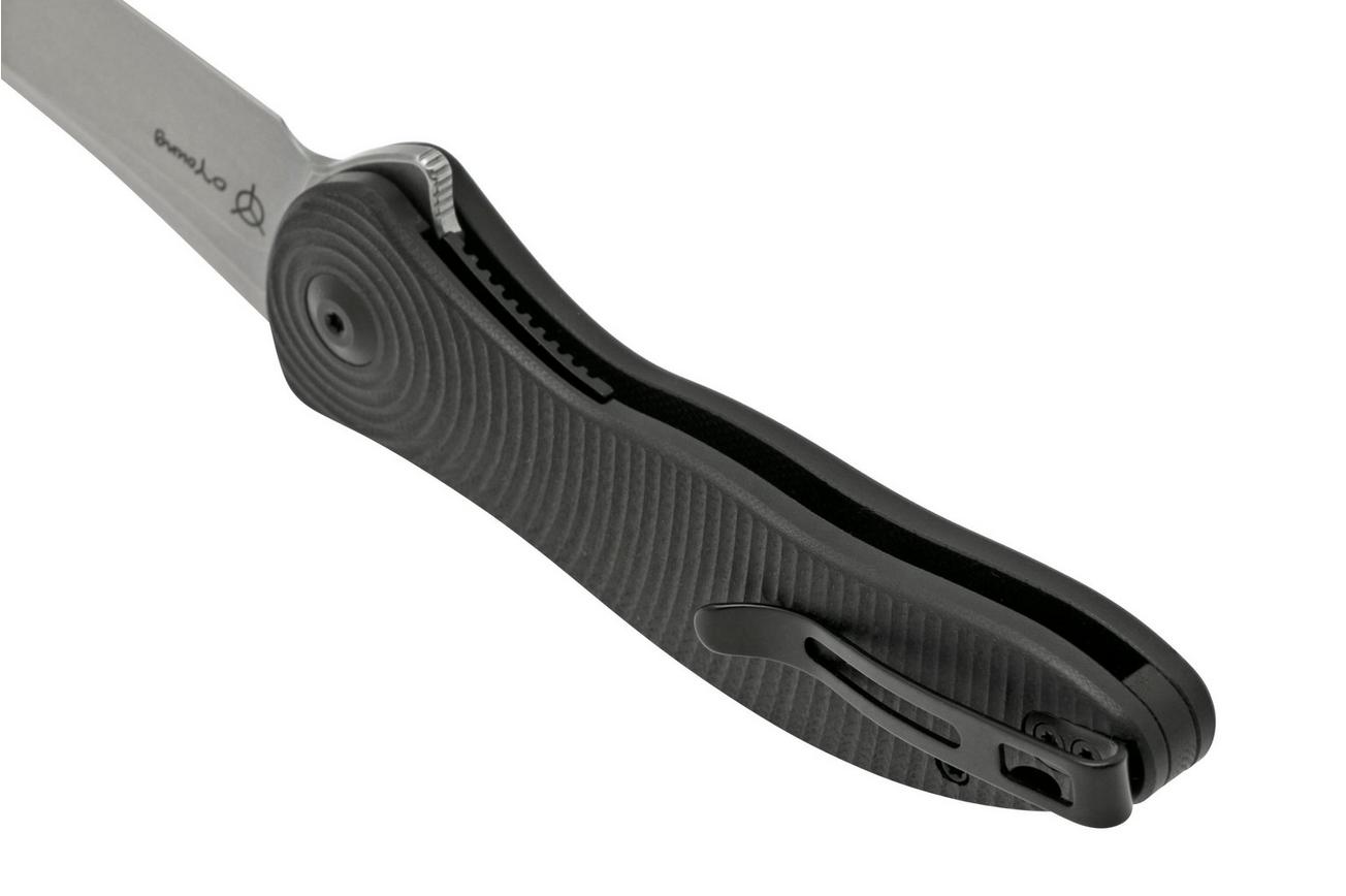 Civivi Synergy 3 Tanto C20075B-1 Black G10 zakmes, Jim O'Young design