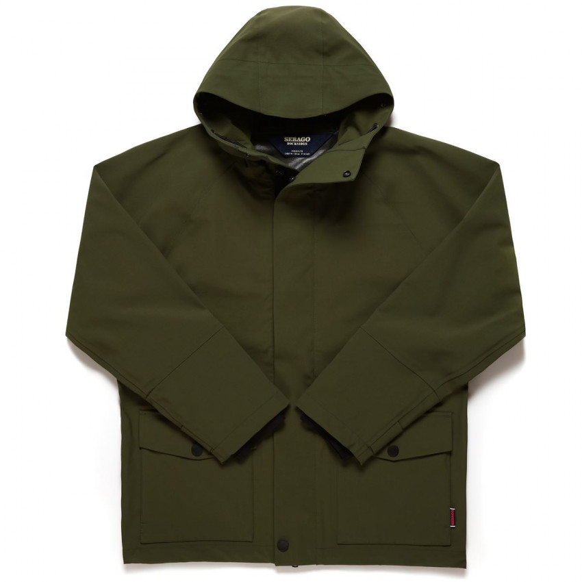 COLUMBUS ARMY-Parka verte Sebago pour Homme