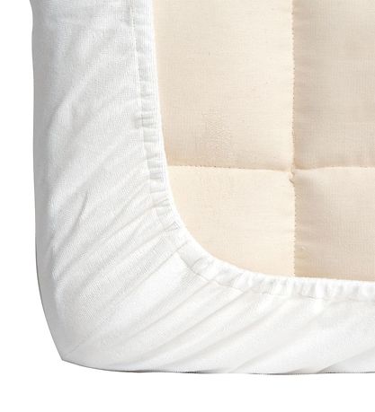 Nsleep Bettlaken m. Nässeschutz - 60x120 - Weiß