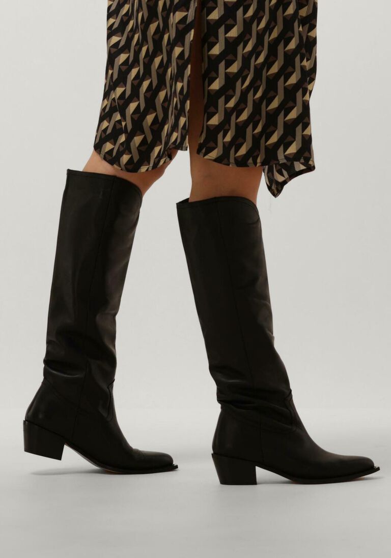 ANOTHER LABEL zwarte another label cowboylaarzen gioia cowboy boot