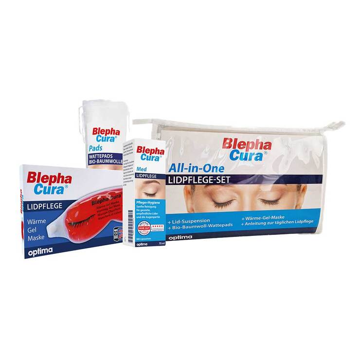 BlephaCura® All-in-One LIDPFLEGE-SET, 1 P
