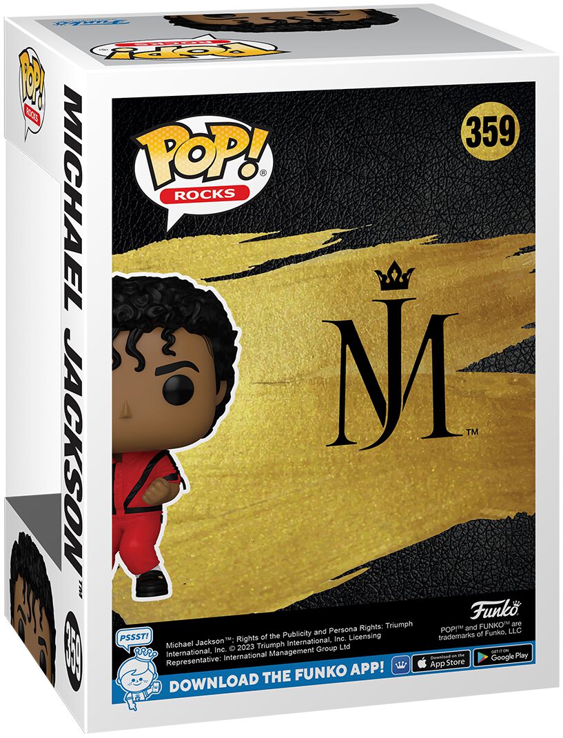 Michael Jackson (Thriller) Vinyl Figur 359 | Michael Jackson Funko Pop!