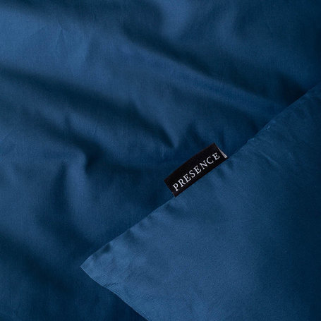 Dekbedovertrek Plain Percale - Navy
