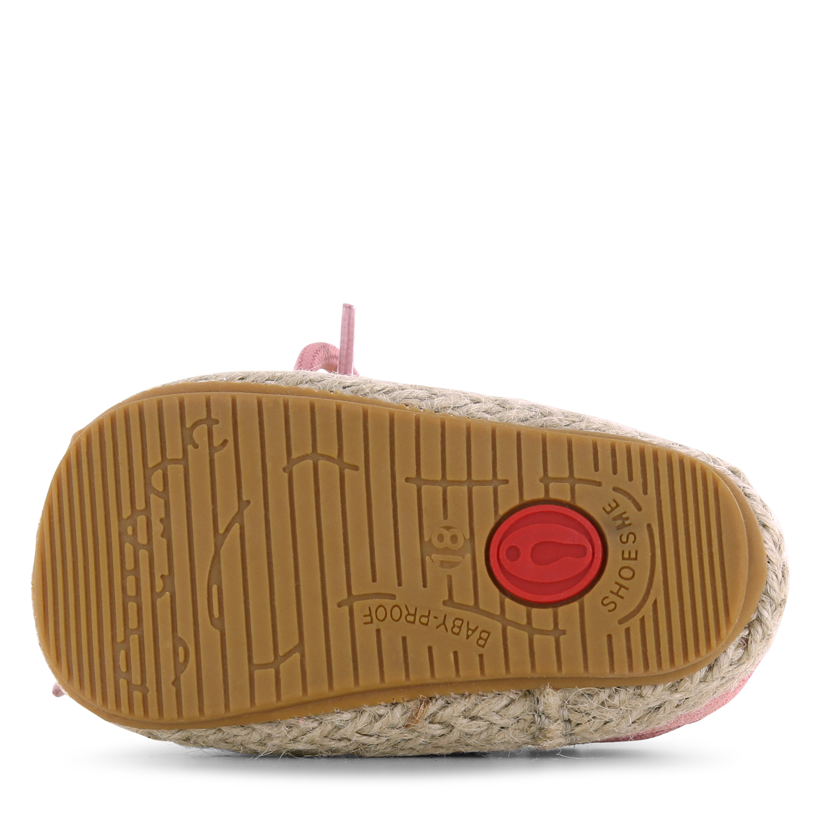 Shoesme roze BABY-PROOF® espadrilles Leer | Meisjes schoenen