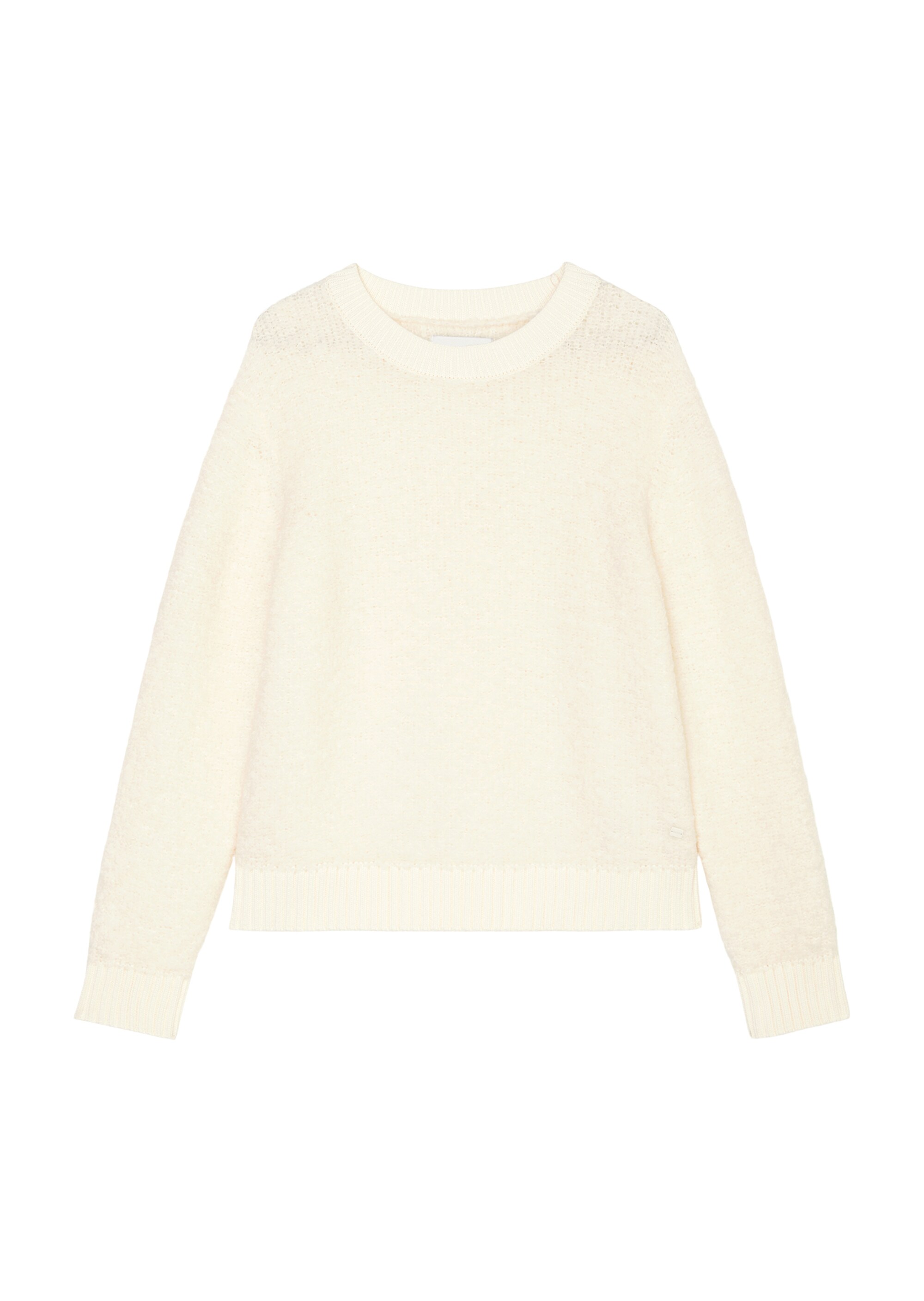Bouclé-Pullover relaxedmit kuscheliger Alpakawolle